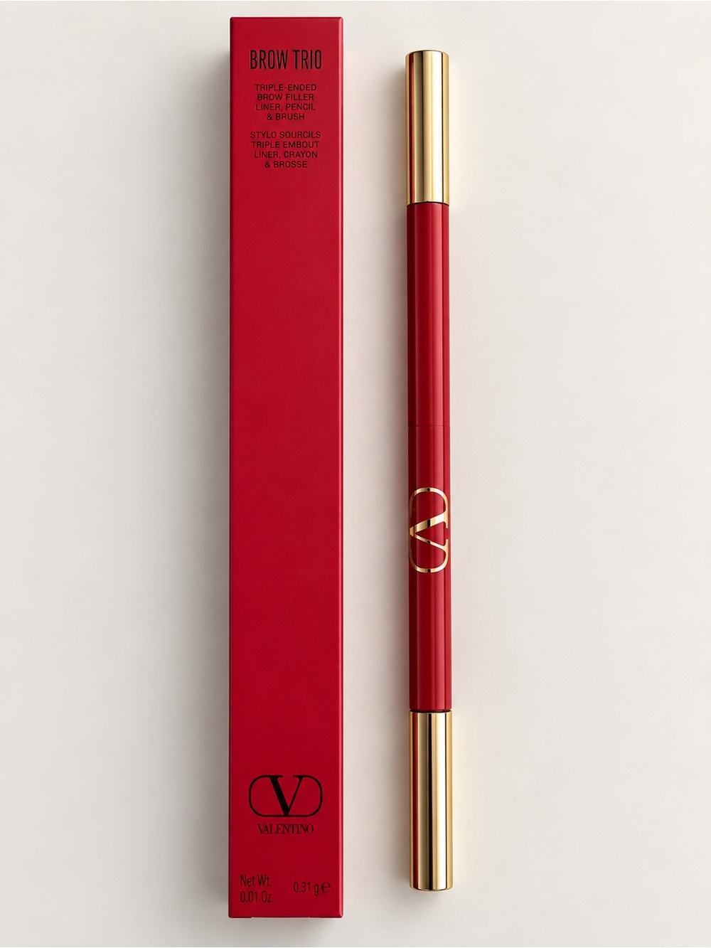 Valentino Brow Trio Triple-Ended Brow Filler